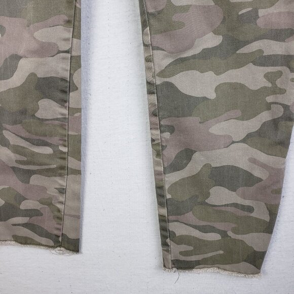 Democracy Jeans Pants Ab Technology Studded Ankle Camo Stretch Cargo size 10 - Picture 4 of 10